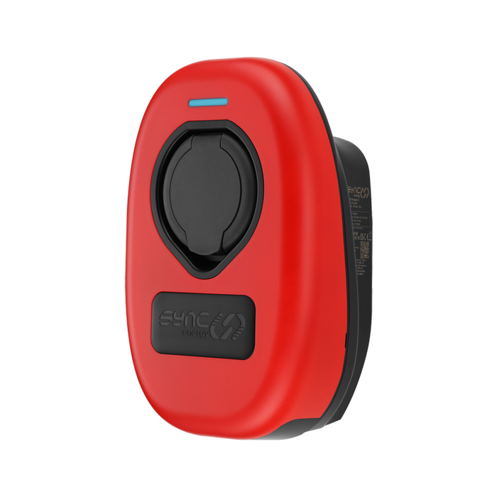 Sync Energy EV Charger Faceplate In Signal Red EVWC2TPSR