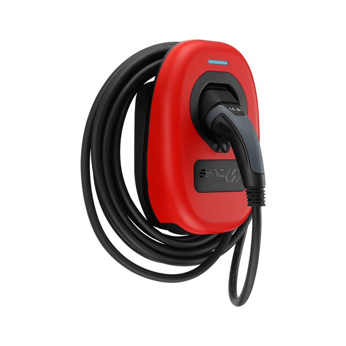 Sync Energy EV Charger Faceplate In Signal Red EVWC2TPSR