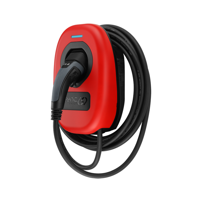 Sync Energy EV Charger Faceplate In Signal Red EVWC2TPSR