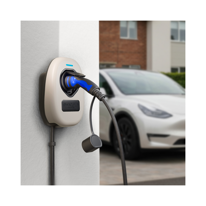 Sync Energy EV Charger Faceplate In Sandsone Yellow EVWC2TPSY