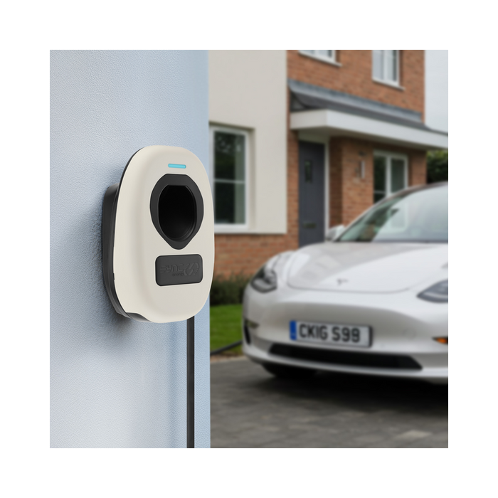 Sync Energy EV Charger Faceplate In Sandsone Yellow EVWC2TPSY