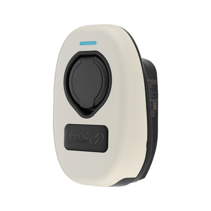 Sync Energy EV Charger Faceplate In Sandsone Yellow EVWC2TPSY