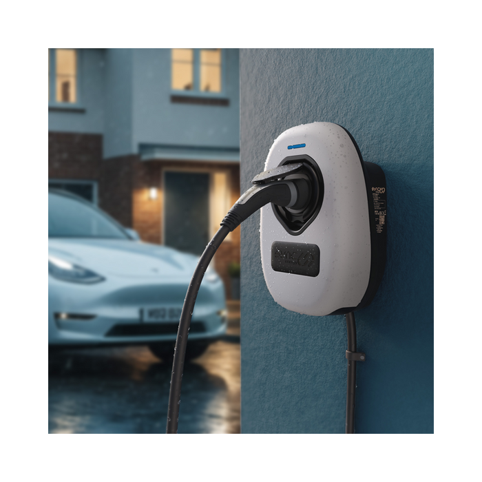 Sync Energy EV Charger Faceplate In Signal White EVWC2TPTW