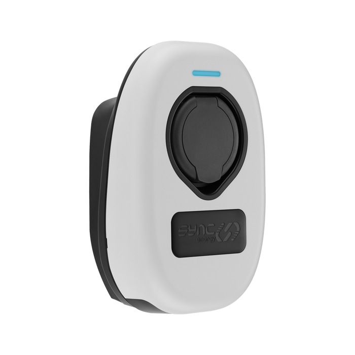 Sync Energy EV Charger Faceplate In Signal White EVWC2TPTW