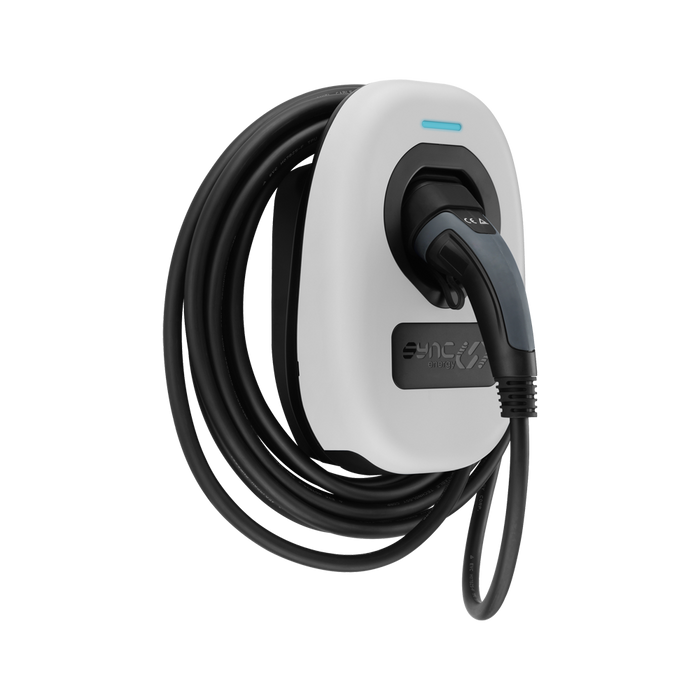 Sync Energy EV Charger Faceplate In Signal White EVWC2TPTW