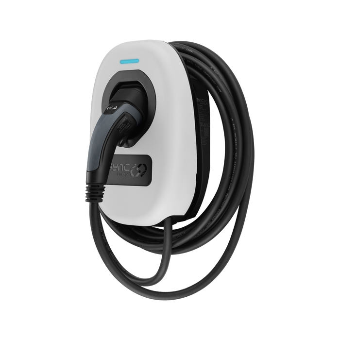 Sync Energy EV Charger Faceplate In Signal White EVWC2TPTW