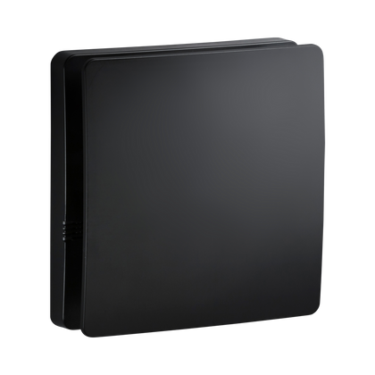 Knightsbridge Black IP45 100mm Extractor Fan with Overrun Timer EX1TBK