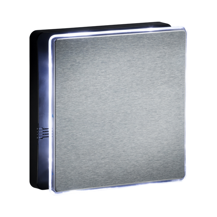 Knightsbridge EX4TSS stainless steel LED extractor fan