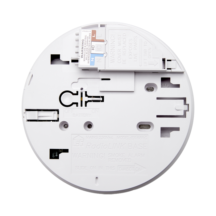 Aico Ei168RC Mains Powered RadioLINK Base with Lithium Backup – front view