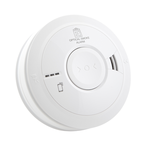 Aico Ei3016 optical smoke alarm angled view