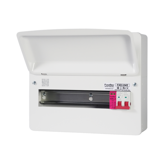 FuseBox 11 Way 100A Main Switch Consumer Unit with SPD and RCBO's