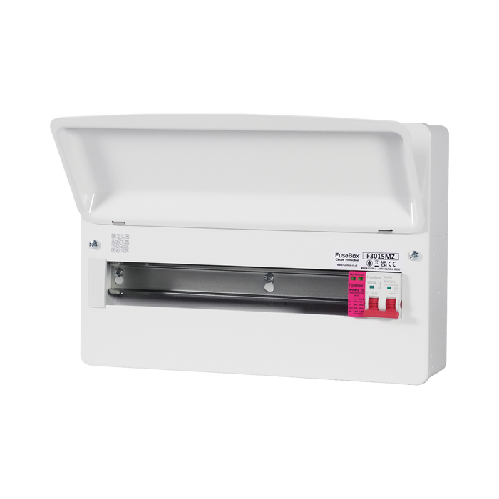 FuseBox 15 Way 100A Main Switch Consumer Unit with Type 2 SPD F3015MZ