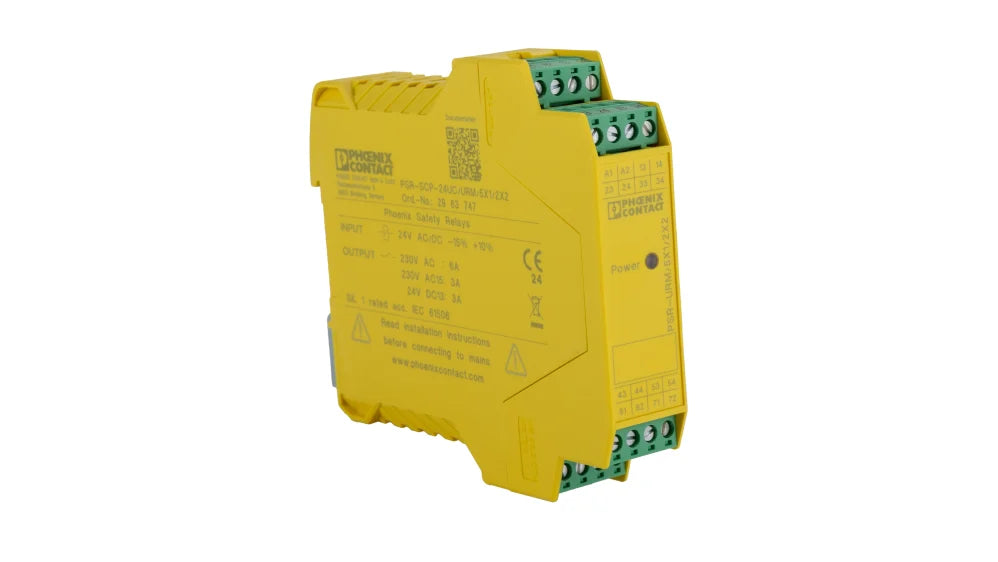 Phoenix Contact DIN Rail Force Guided Relay, 24V dc Coil Voltage, 5PST, DPST