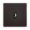 BG Nexus Screwless Black Nickel Flex Outlet FBNFLEX