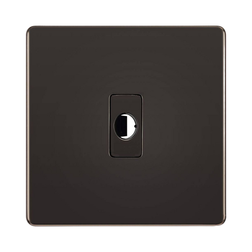 BG Nexus Screwless Black Nickel Flex Outlet FBNFLEX