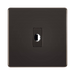 BG Nexus Screwless Black Nickel Flex Outlet FBNFLEX