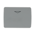Front view of BG Nexus Screwless Brushed Steel Hotel Key Card Switch