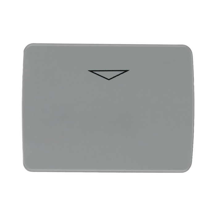 Front view of BG Nexus Screwless Brushed Steel Hotel Key Card Switch