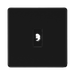 BG Flatplate Screwless Matt Black Flex Outlet FFBFLEX