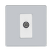 BG Nexus Screwless Polished Chrome Satellite Socket FPC64W