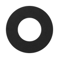Luceco Ftype Flat Matt Black FTBZFBK- Bezel Only
