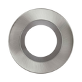 Luceco Ftype Regressed Brushed Steel FTBZRBS- Bezel Only