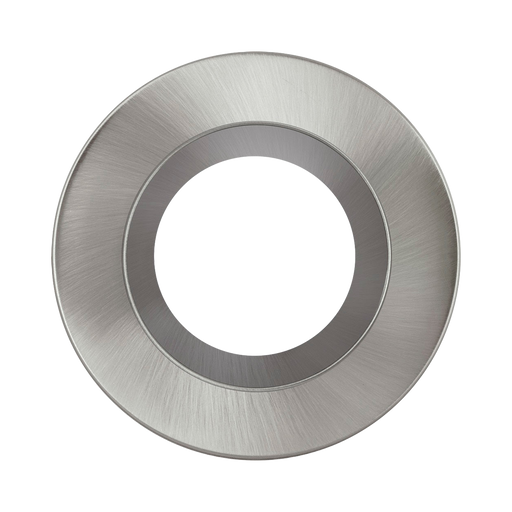 Luceco Ftype Regressed Brushed Steel FTBZRBS- Bezel Only