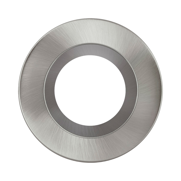 Luceco Ftype Regressed Brushed Steel FTBZRBS- Bezel Only