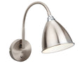 Firstlight Bari Wall Light Brushed Steel 3470BS