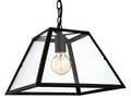 Firstlight Kew 1 Light Pendant Black 3439BK
