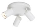 Firstlight Max 3 Light Flush Ceiling Fitting White 2926WH