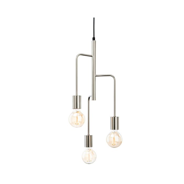 Firstlight Roxy Pendant Brushed Steel 4866BS