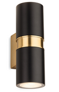 Firstlight Black Hampton Wall Light 6821BK