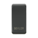 Anthracite rectangular object with 'BOILER' engraved on a white background