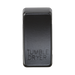 Black toggle switch with 'TUMBLE DRYER' engraving on a white background