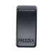 Black-colored freezer indicator on a white background