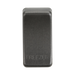 Smoked bronze-colored freezer indicator on a white background