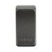 Smoked bronze rectangular object with 'FRIDGE' engraving on a white background