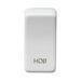 White rectangular object with 'HOB' branding on a white background