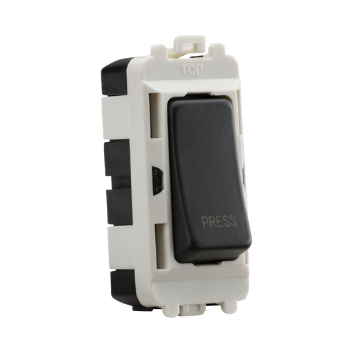 White and black switch on a white background