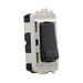 White and black switch on a white background