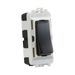 White and black switch on a white background