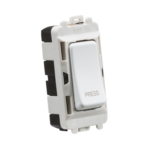White and black switch on a white background
