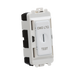 Emergency light switch with 'EMG LTG' and 'TEST' labels on a white background
