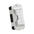 White fuse box with 'FUSE' label on a white background