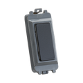 Black electronic device with a black screen on a white background