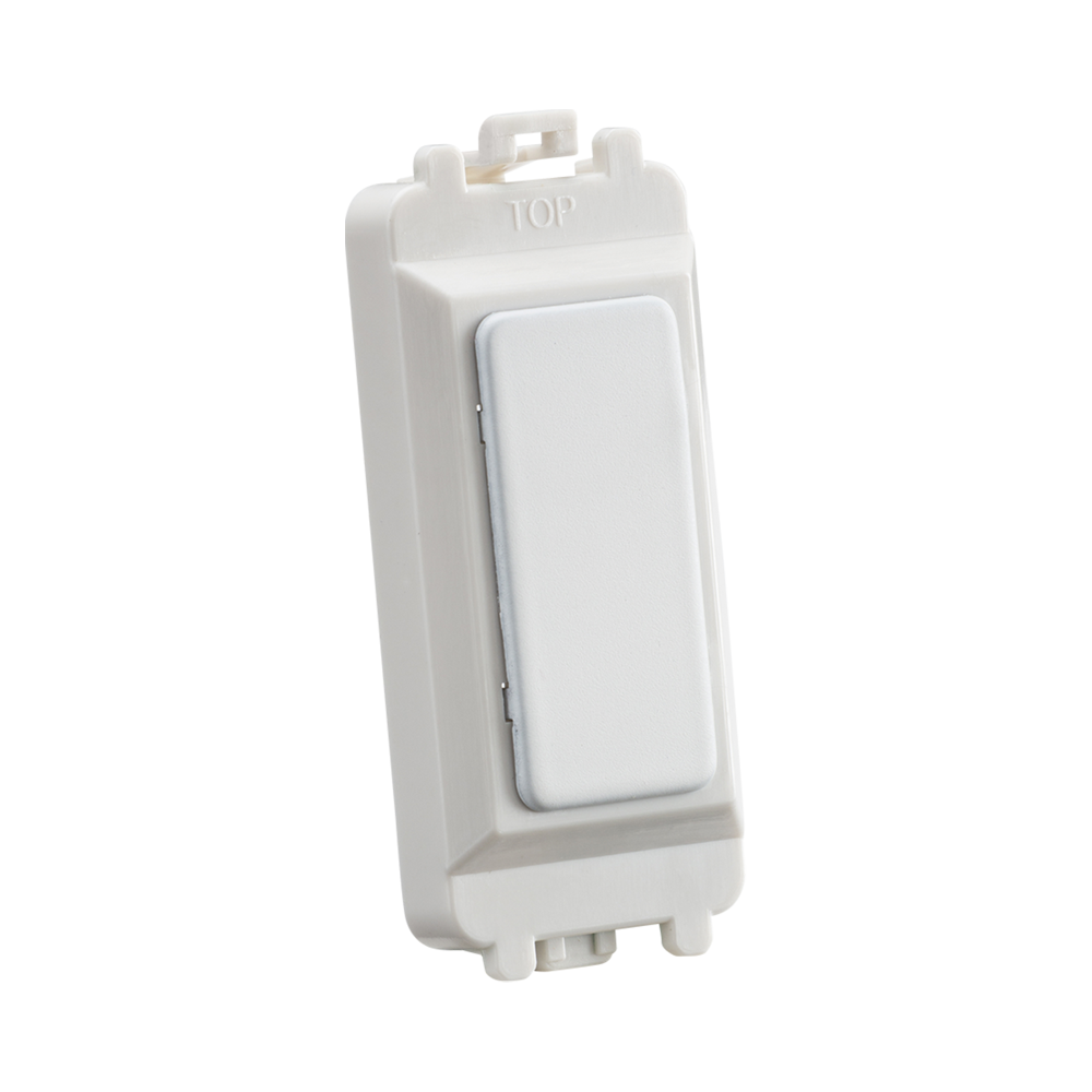 Knightsbridge Matt White Blank Grid Module GDM013MW | RS Electrical ...