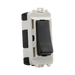 Toggle switch with 'OFF' and 'ON' labels on a white background