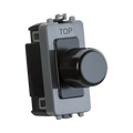 Black knob switch with 'TOP' label on a white background