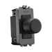 Anthracite knob switch with 'TOP' label on a white background